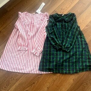 J. Crew Crewcuts Holiday Nightgowns, Size 10-11